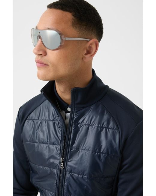 Bogner Blue Lucon Hybrid Jacket For for men