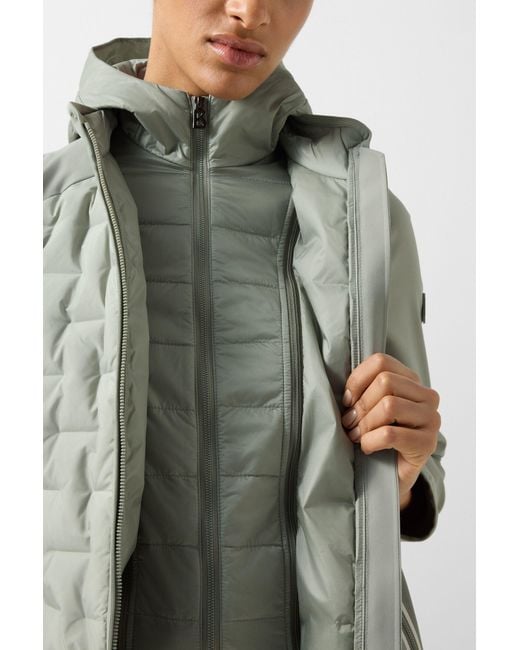 Bogner Gray Hybrid Jacket Irma