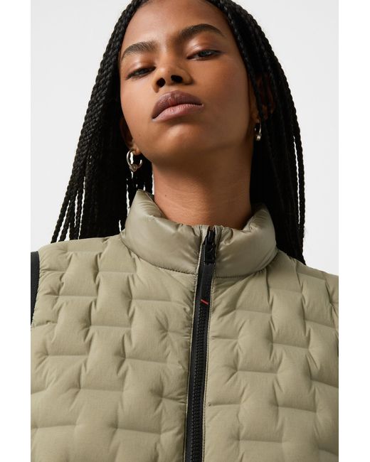 Bogner Fire + Ice Green Fenja Lightweight Down Waistcoat For