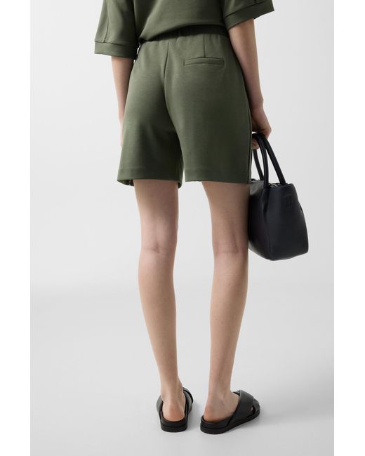 Bogner Green Romi Jersey Shorts For