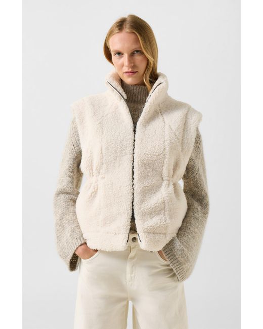 Bogner Natural Kylie Teddy Vest For
