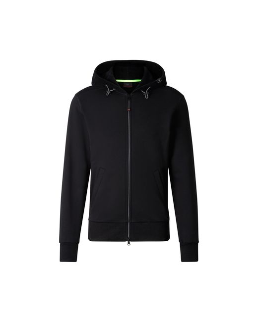 Bogner Fire + Ice Black Kano Cotton Jersey Jacket for men