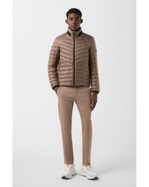 Bogner Brown Liman Lightweight Down Jacket for men