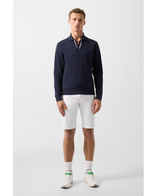 Bogner Blue Cajus Polo Sweatshirt for men