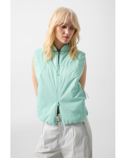 Bogner Fire + Ice Green Lightweight Functional Vest Kaila