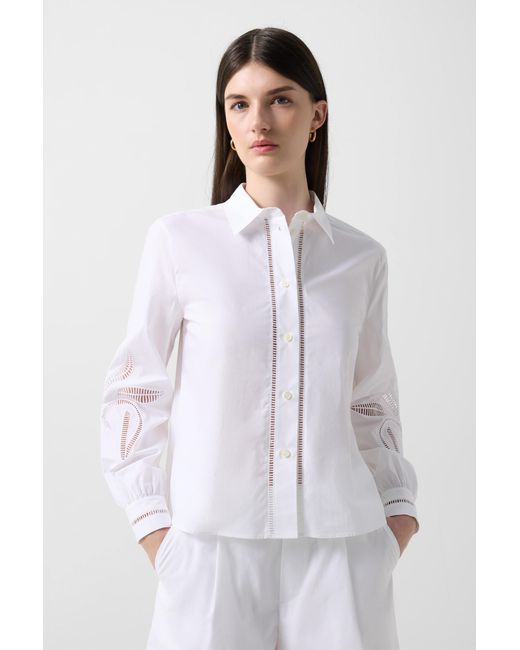 Bogner White Summer Shirt Blouse