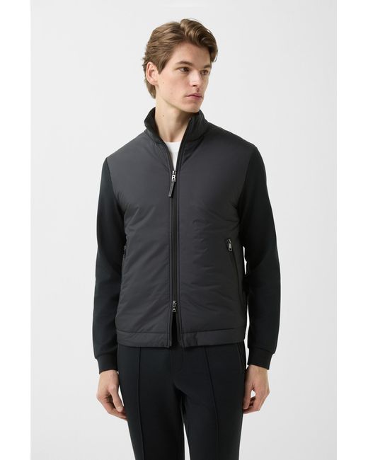 Bogner Black Rover Hybrid Jersey Jacket For for men