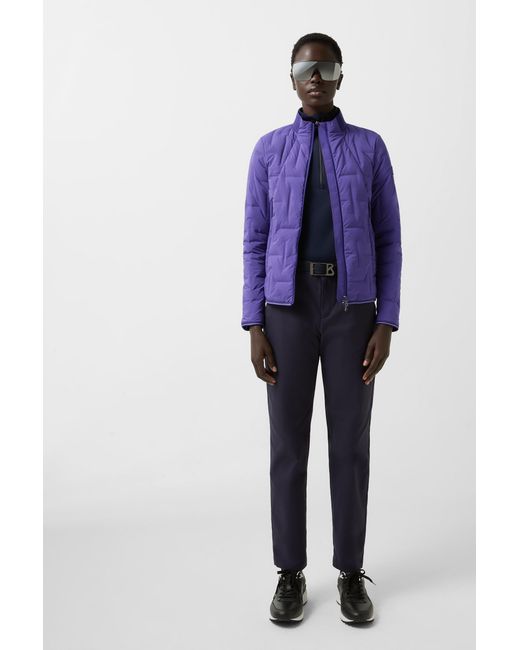 Bogner Purple Jina Lightweight Down Jacket