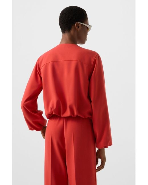 Bogner Red Reversible Blouson Yuma