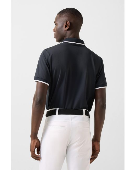 Bogner Black Cody Functional Short-sleeved Top for men