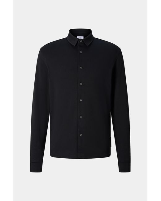 Bogner Black Franz Cotton Shirt For for men