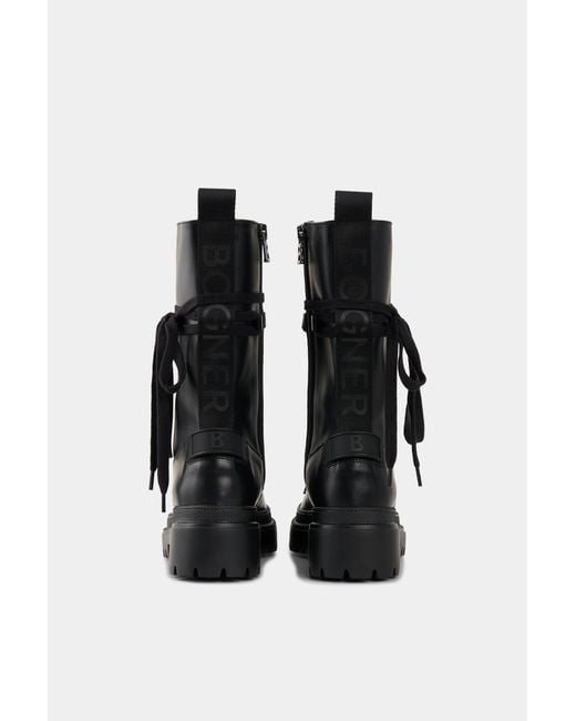 Bogner Black Chesa Alpina Lace-up Boots