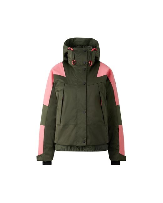 Bogner Fire + Ice Green Tinka Ski Jacket