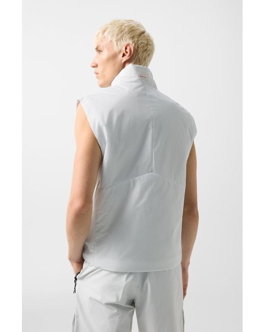 Bogner Fire + Ice Gray Conor Lightweight Waistcoat For for men