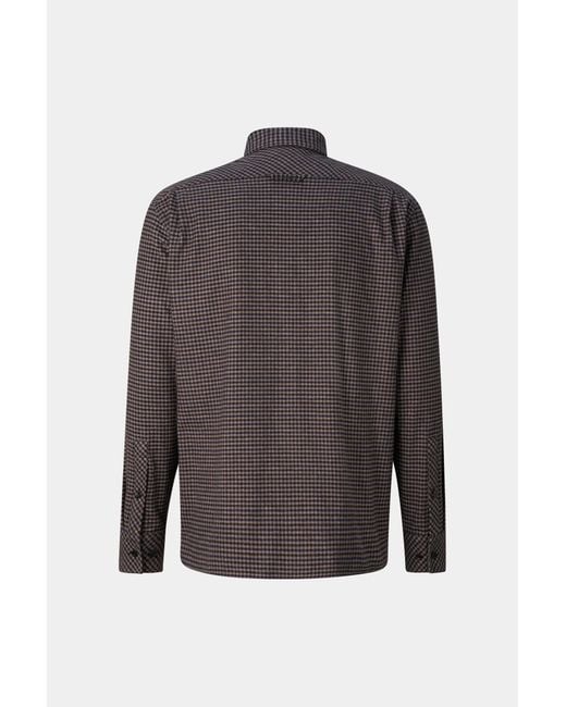 Bogner Gray Hardy Cotton Flannel Shirt for men