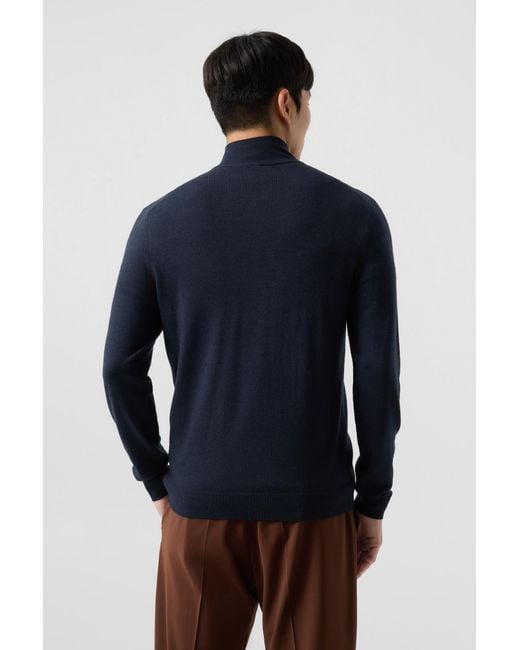 Bogner Blue Ouri Merino Troyer For for men