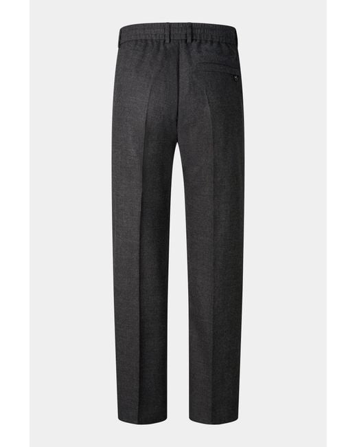 Bogner Gray Marcus Virgin Wool Blend Trousers For for men
