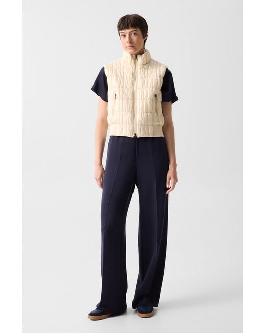 Bogner Natural Sally Quilted Vest