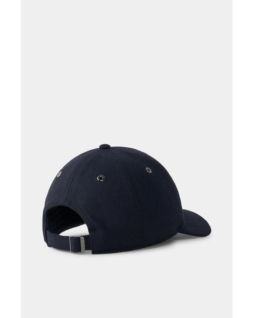 Bogner Blue Ralf Flannel Cap for men