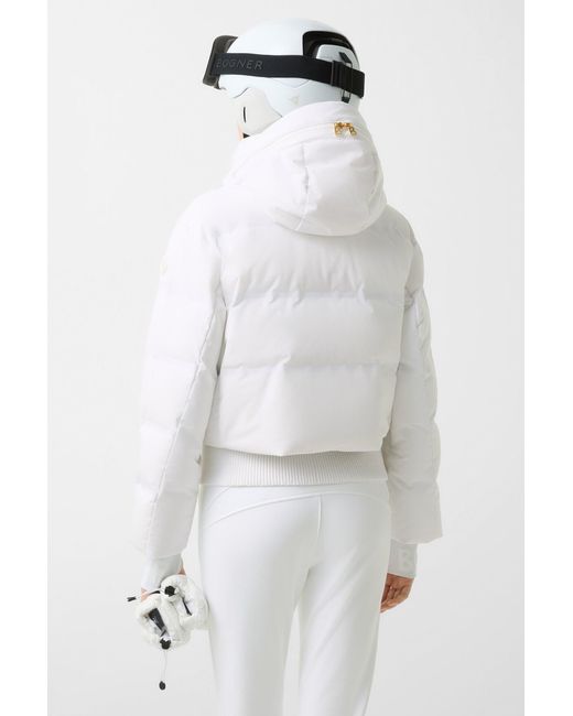 Bogner White 2-in-1 Down Ski Jacket Suri