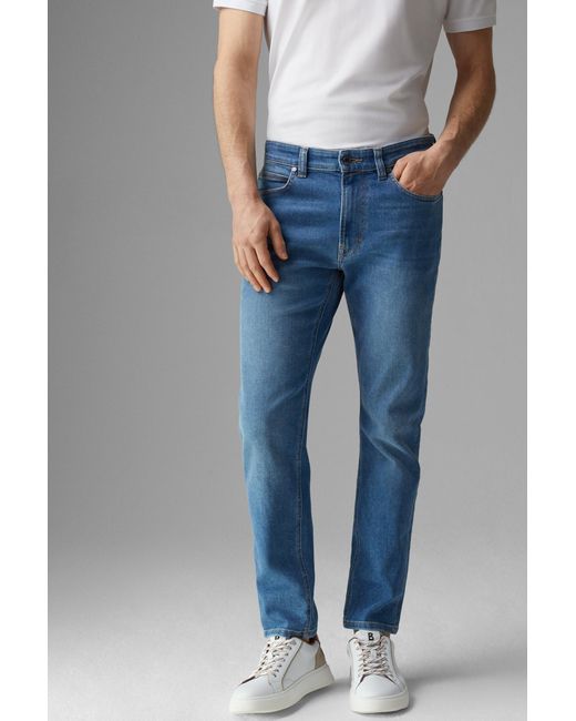 Bogner Blue Brian Tapered Fit Jeans for men