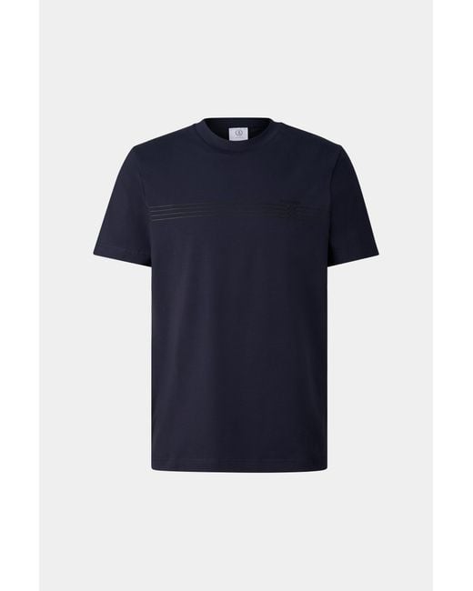 Bogner Blue Ryan Cotton-Blend T-Shirt For for men