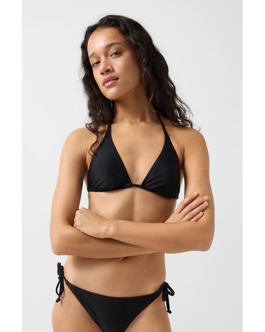 Bogner Fire + Ice Black Gaby Triangle Bikini Top