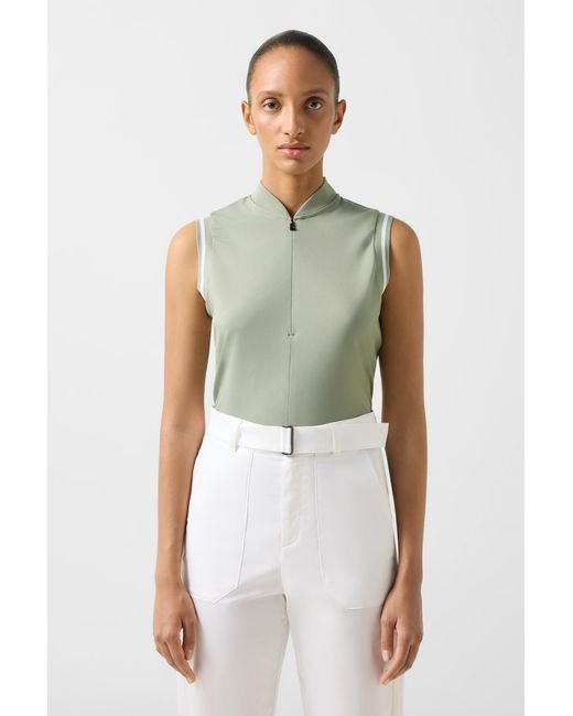 Bogner Green Evi Polo Top For