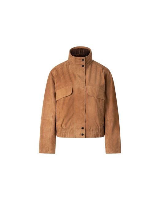 Bogner Brown Anouk Leather Blouson