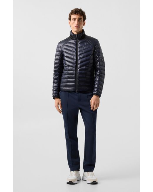 Bogner Blue Liman Lightweight Down Jacket for men