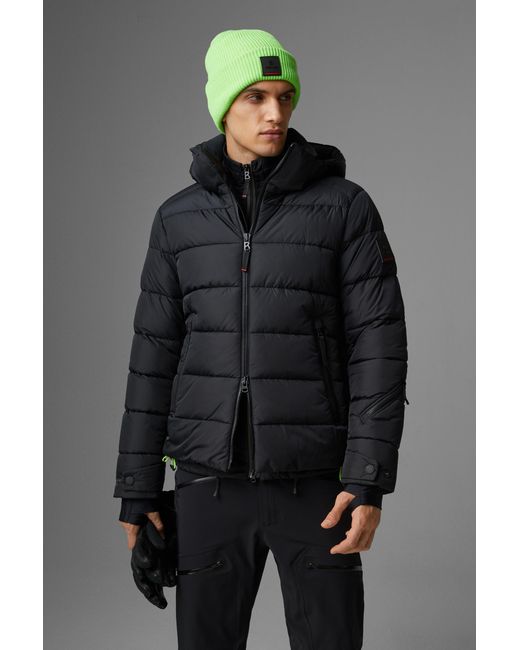 Bogner Fire + Ice Black Luka Ski Jacket for men
