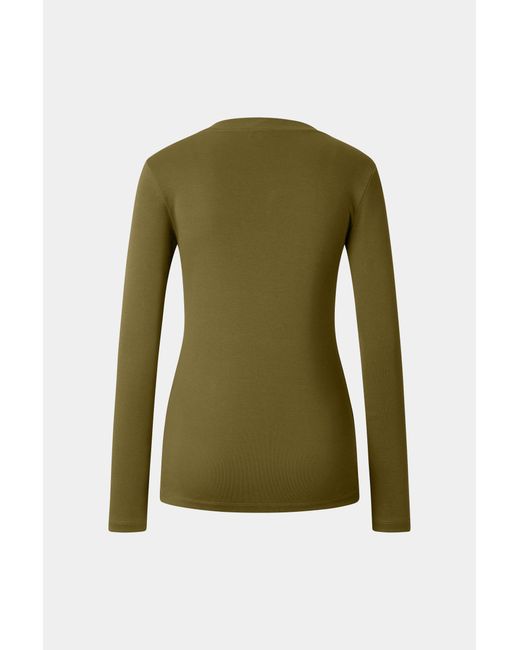Bogner Green Nikini Cotton Long-sleeve Shirt