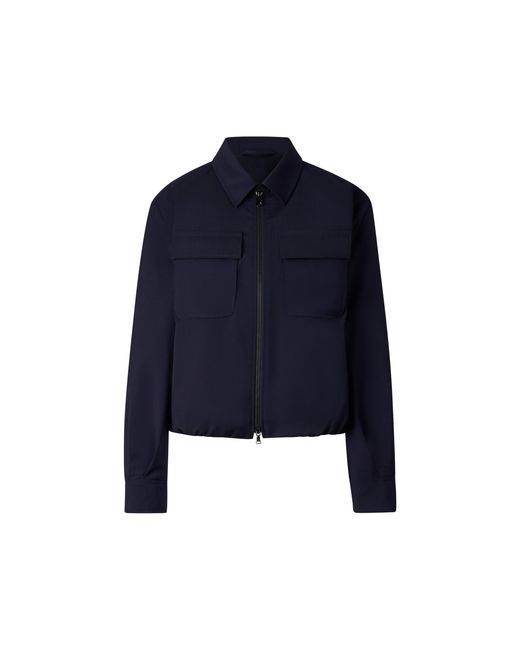 Bogner Blue Tracy Shirt Jacket For
