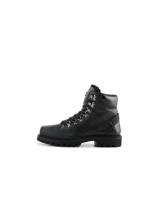 Bogner Black Helsinki Boots With Spikes for men