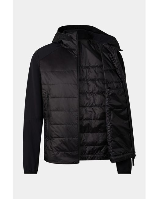 Bogner Fire + Ice Black Kegan Hybrid Jacket for men