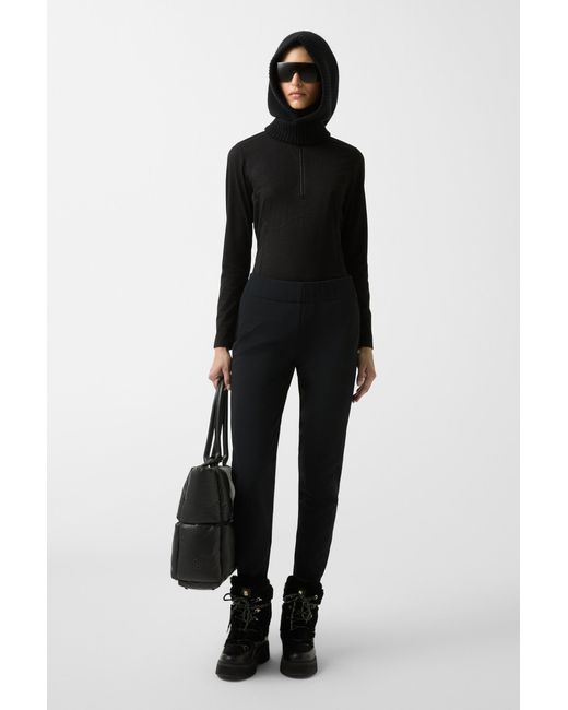 Bogner Black Roma Softshell Functional Trousers For