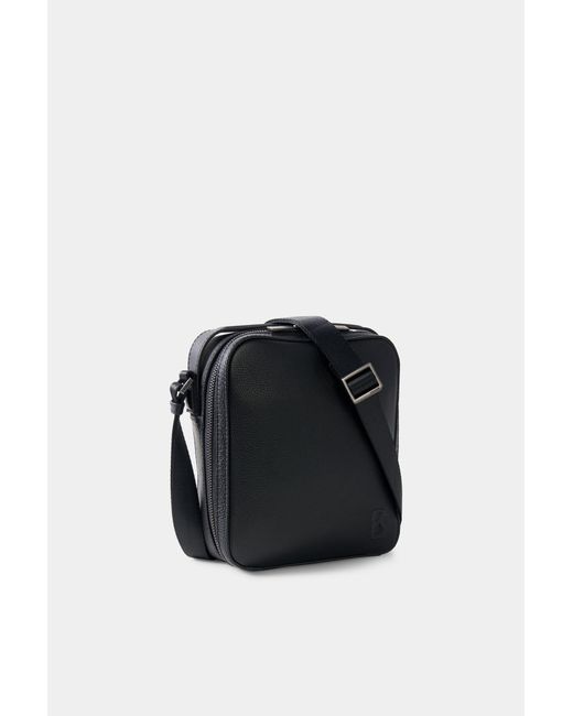Bogner Black Shoulder Bag Kiroro Eugene For for men