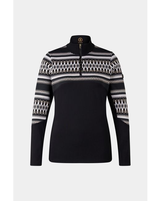 Bogner Black Jacquard First Layer Jelissa