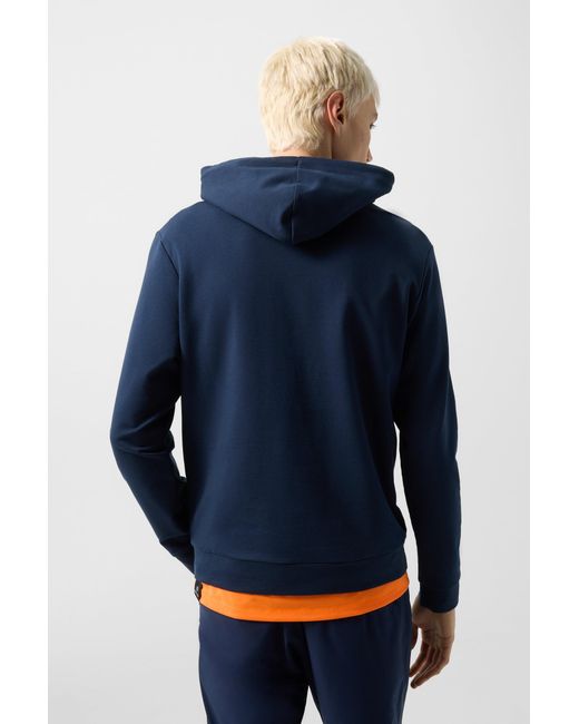 Bogner Fire + Ice Blue Hoodie Cadell For for men
