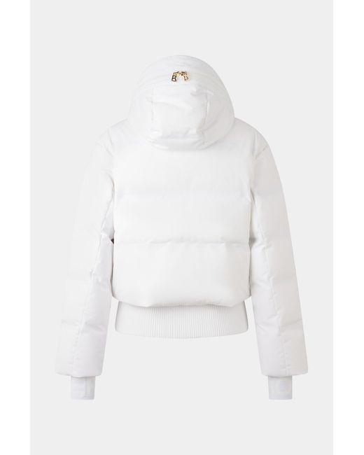 Bogner White 2-in-1 Down Ski Jacket Suri