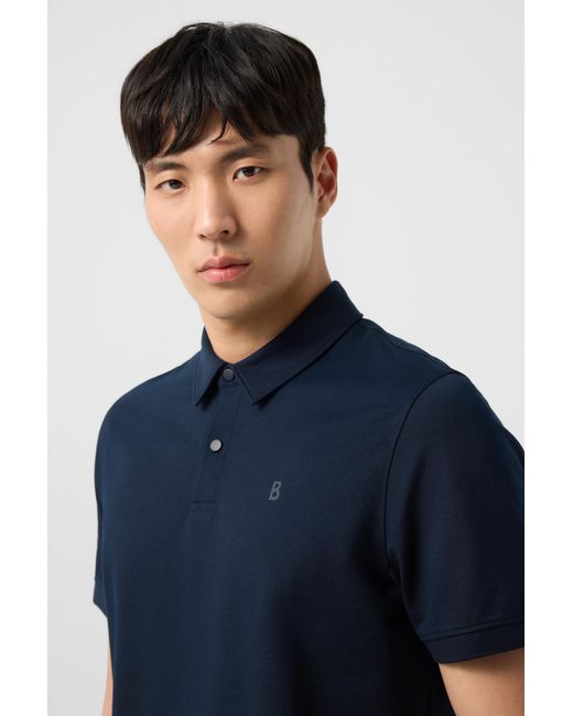 Bogner Blue Timo Polo Shirt for men