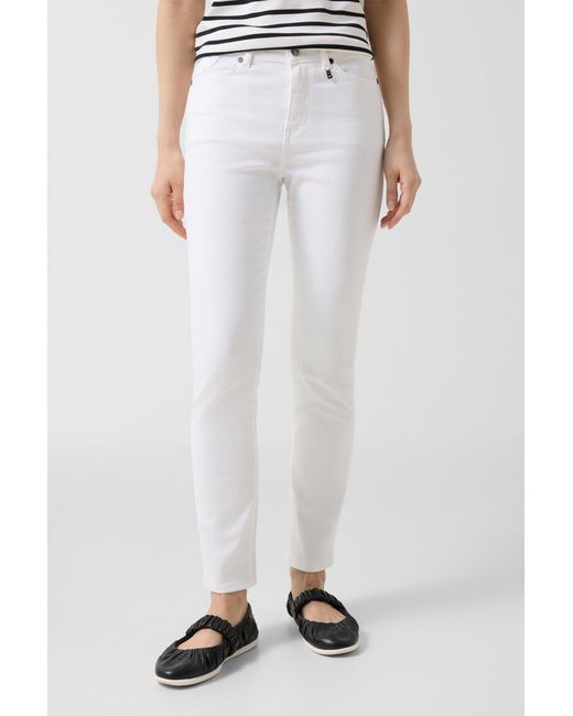 Bogner White 7/8 Slim Fit Jeans Julie