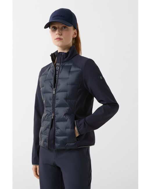 Bogner Blue Loria Hybrid Down Jacket For