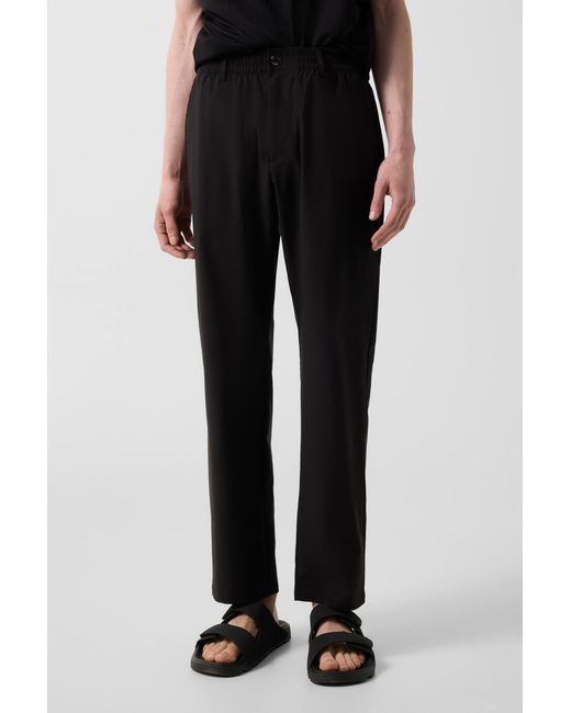Bogner Black Stretch Pants Marcus for men