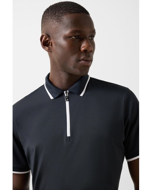 Bogner Black Cody Functional Short-sleeved Top for men