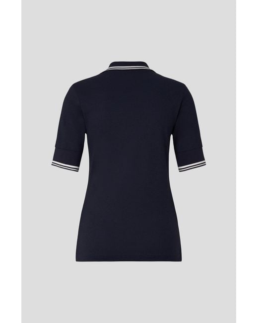 Bogner Blue Elonie Functional Polo Shirt