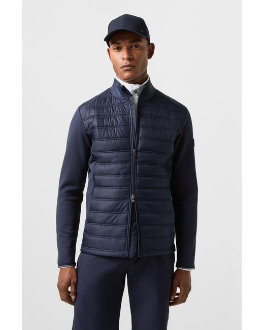 Bogner Blue Florin Hybrid Jacket for men
