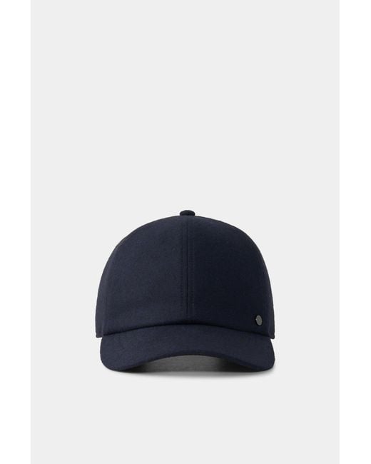 Bogner Blue Ralf Flannel Cap for men