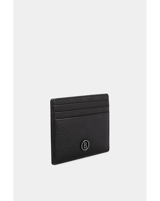 Bogner Black Vail Keno Card Case for men