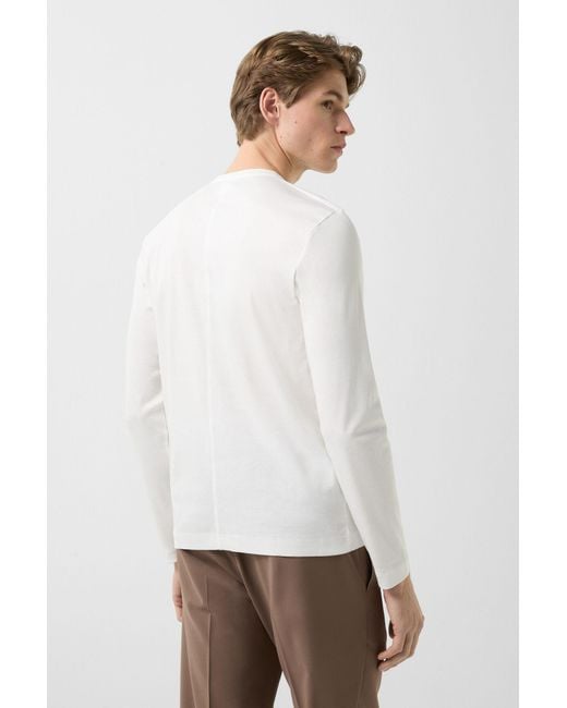 Bogner White Remo Longsleeve for men